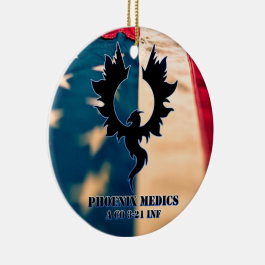 Phoenix medicatie keramisch ornament (Rechts)