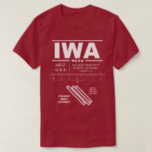 Phoenix–Mesa Gateway Airport IWA T-shirt
