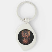 Phoenix Metal Key Ring Sleutelhanger (Voorkant)