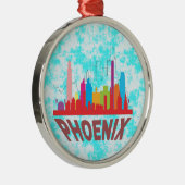 Phoenix Metalen Ornament (Rechts)