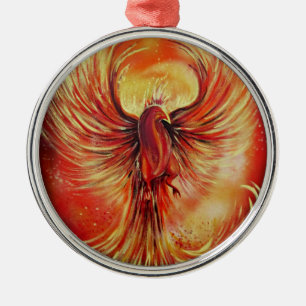 Phoenix Metalen Ornament