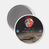 Phoenix Mission Patch CSA Magneet (Voorkant / Achterkant)