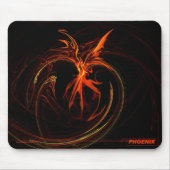 Phoenix-mousepad Muismat (Voorkant)