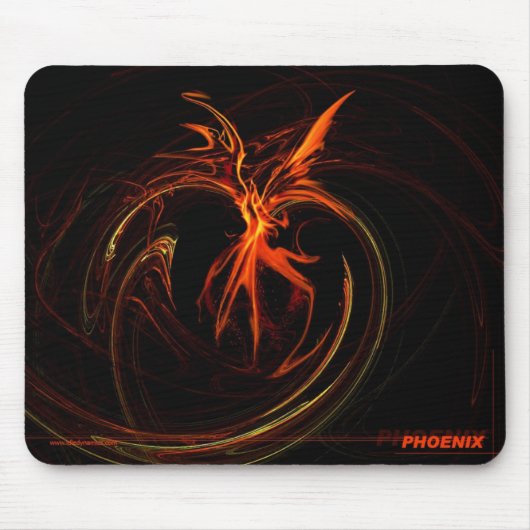 Phoenix-mousepad Muismat (Voorkant)