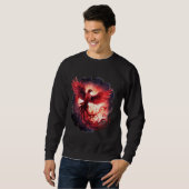 Phoenix Mythical Bird Fire Phoenix Vogelverjonging Trui (Voorkant volledig)