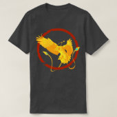 Phoenix Mythical Fire Bird T-shirt (Design voorkant)