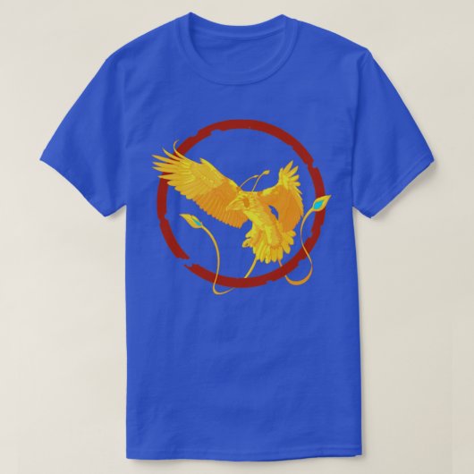 Phoenix Mythical Fire Bird T-shirt (Design voorkant)