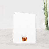 Phoenix mythologische onsterfelijke schepsel (Achterkant)