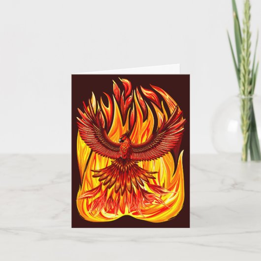 Phoenix mythologische onsterfelijke schepsel (Voorkant)