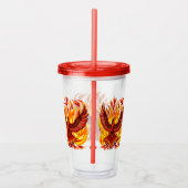 Phoenix mythologische onsterfelijke schepsel acryl drinkbeker (Rechts)
