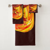 Phoenix mythologische onsterfelijke schepsel bad handdoek (Insitu)