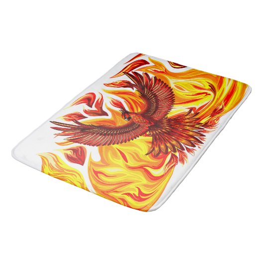Phoenix mythologische onsterfelijke schepsel badmat (Gekanteld)