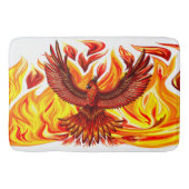 Phoenix mythologische onsterfelijke schepsel badmat (Voorkant)