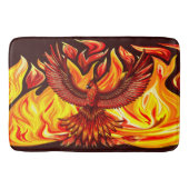 Phoenix mythologische onsterfelijke schepsel badmat (Voorkant)