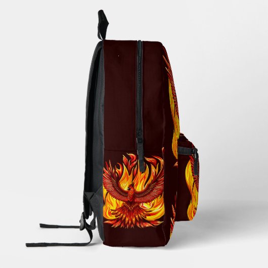 Phoenix mythologische onsterfelijke schepsel bedrukte rugzak (Links)