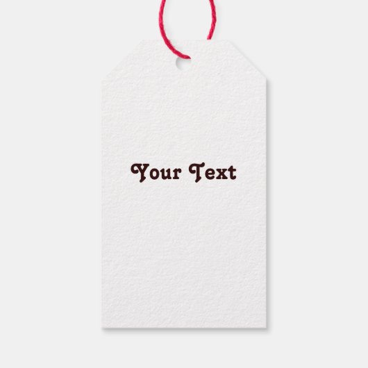 Phoenix mythologische onsterfelijke schepsel cadeaulabel (Achterkant)