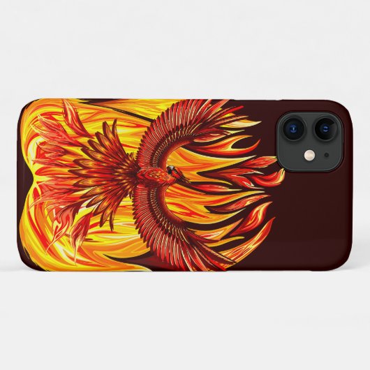 Phoenix mythologische onsterfelijke schepsel Case-Mate iPhone case (Achterkant (horizontaal))