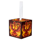 Phoenix mythologische onsterfelijke schepsel decoratie (Voorkant hoekig)