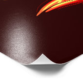 Phoenix mythologische onsterfelijke schepsel foto afdruk (Hoek)