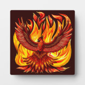 Phoenix mythologische onsterfelijke schepsel fotoplaat (Voorkant)