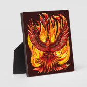 Phoenix mythologische onsterfelijke schepsel fotoplaat (Voorkant)