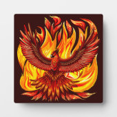 Phoenix mythologische onsterfelijke schepsel fotoplaat (Voorkant)