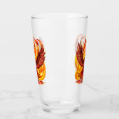 Phoenix mythologische onsterfelijke schepsel glas (Links)