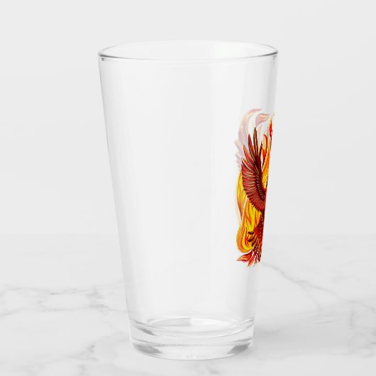 Phoenix mythologische onsterfelijke schepsel glas (Rechts)