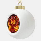 Phoenix mythologische onsterfelijke schepsel keramische bal ornament (Rechts)