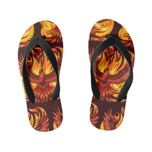 Phoenix mythologische onsterfelijke schepsel kinder teenslippers