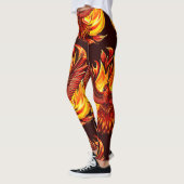 Phoenix mythologische onsterfelijke schepsel leggings (Links)