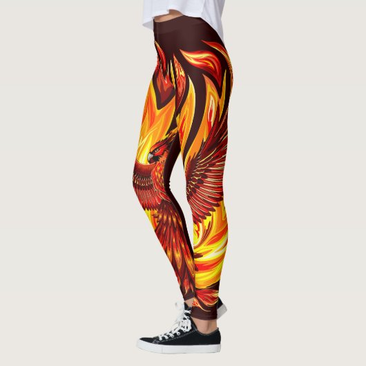 Phoenix mythologische onsterfelijke schepsel leggings (Links)