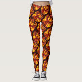 Phoenix mythologische onsterfelijke schepsel leggings (Voorkant)