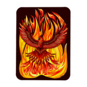 Phoenix mythologische onsterfelijke schepsel magneet (Verticaal)