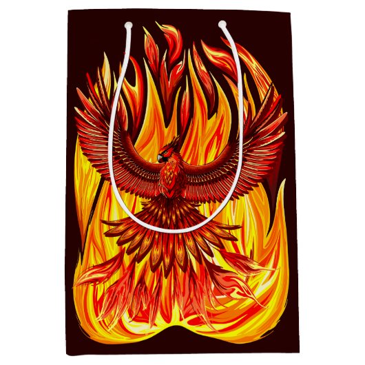 Phoenix mythologische onsterfelijke schepsel medium cadeauzakje (Voorkant)