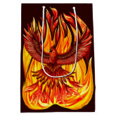 Phoenix mythologische onsterfelijke schepsel medium cadeauzakje (Achterkant)