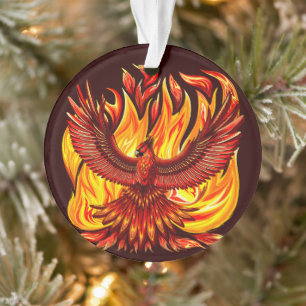 Phoenix mythologische onsterfelijke schepsel ornament