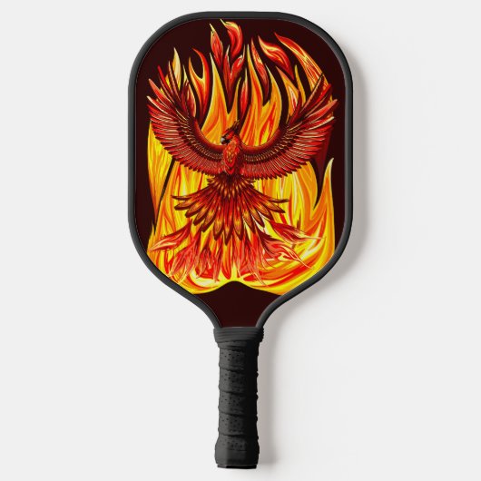 Phoenix mythologische onsterfelijke schepsel pickleball paddle (Achterkant)