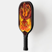 Phoenix mythologische onsterfelijke schepsel pickleball paddle (Links)