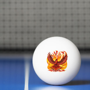 Phoenix mythologische onsterfelijke schepsel pingpongbal