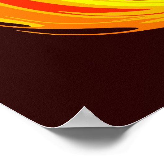 Phoenix mythologische onsterfelijke schepsel poster (Hoek)