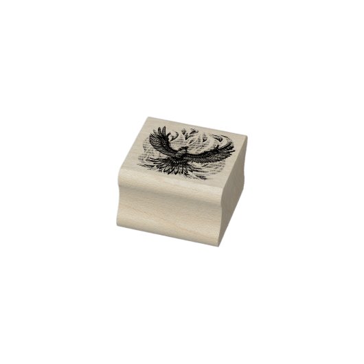 Phoenix mythologische onsterfelijke schepsel rubberstempel (Stempel)