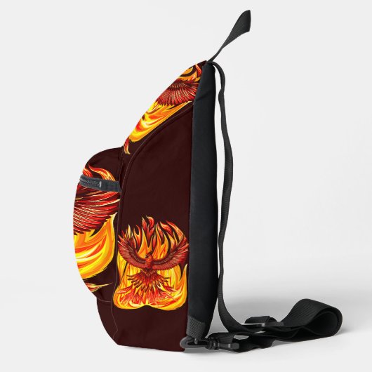 Phoenix mythologische onsterfelijke schepsel sling bag (Rechts)