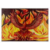 Phoenix mythologische onsterfelijke schepsel snijplank (Voorkant)