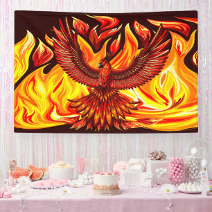 Phoenix mythologische onsterfelijke schepsel spandoek