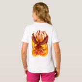 Phoenix mythologische onsterfelijke schepsel t-shirt (Achterkant volledig)