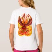 Phoenix mythologische onsterfelijke schepsel t-shirt (Achterkant)