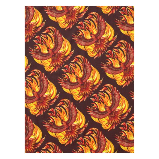 Phoenix mythologische onsterfelijke schepsel tafelkleed (Voorkant)