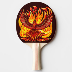Phoenix mythologische onsterfelijke schepsel tafeltennisbatje