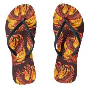 Phoenix mythologische onsterfelijke schepsel teenslippers